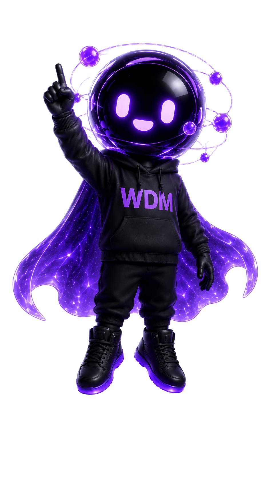 WDM mascot, your full-stack marketing partner